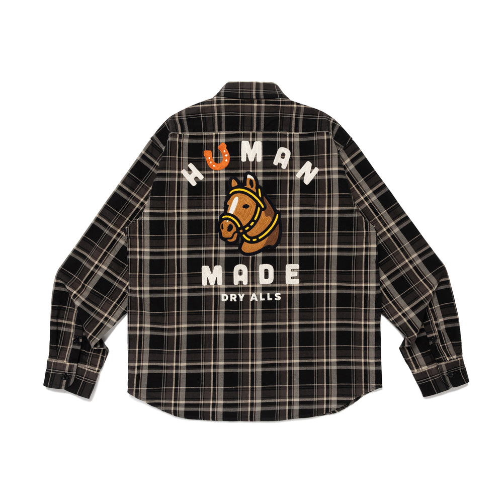HUMAN MADE CHECK SHIRT BK-B