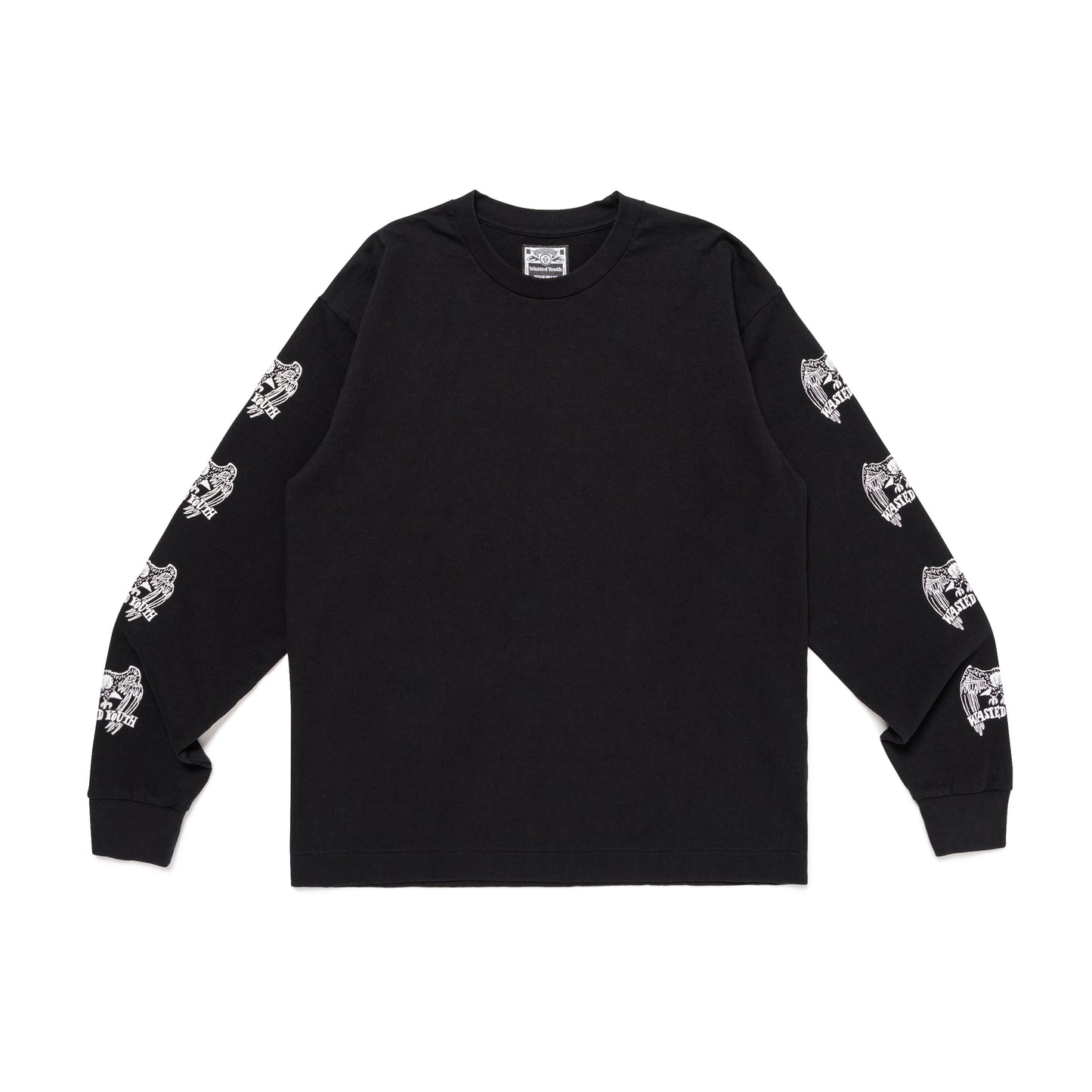 WASTED YOUTH LONG SLEEVE T-SHIRT BK-A