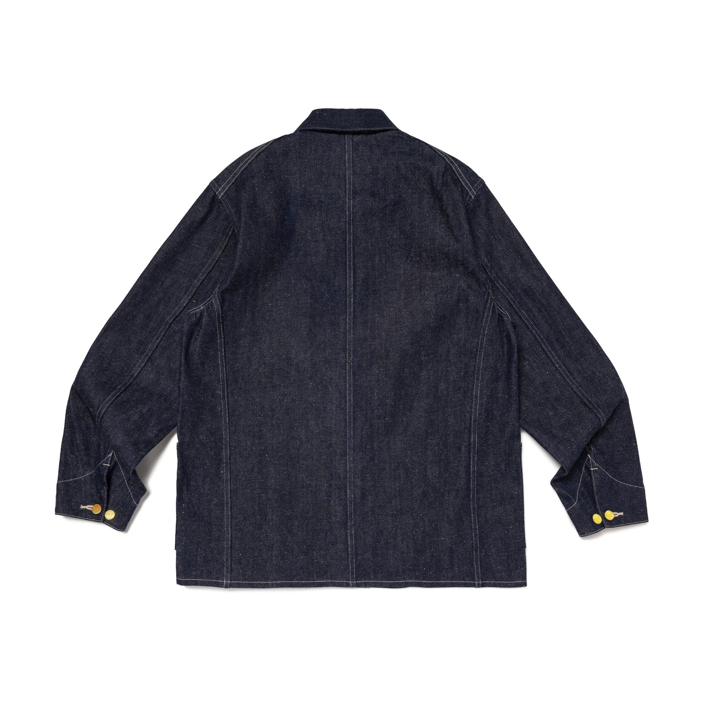 HUMAN MADE  DENIM COVERALL JACKET PAST IN -B