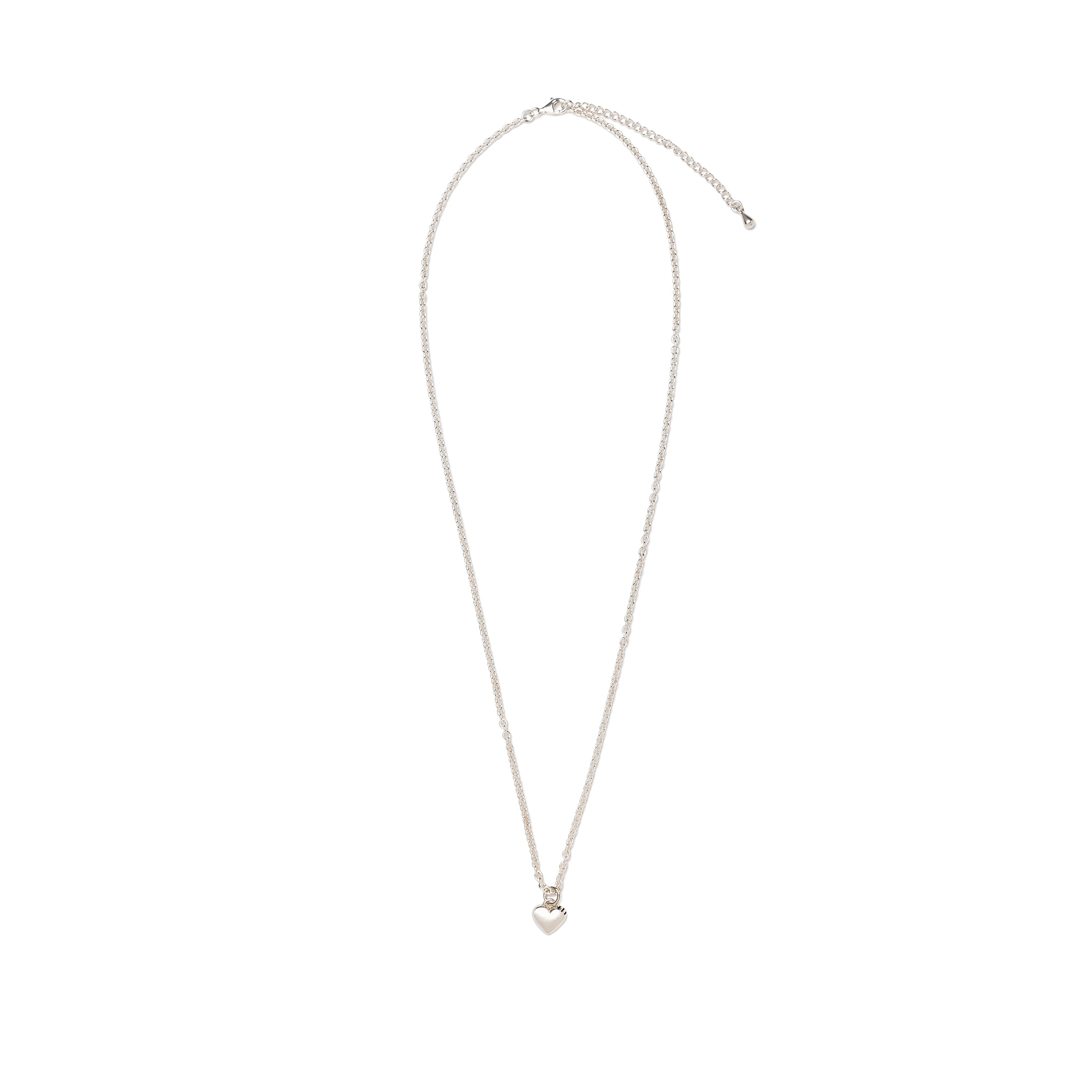 HUMAN MADE HEART SILVER NECKLACE ヒューマン メイド ハート