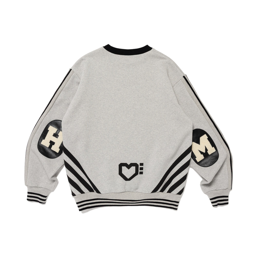 HUMAN MADE ELBOW PATCH SWEATSHIRT GY-B