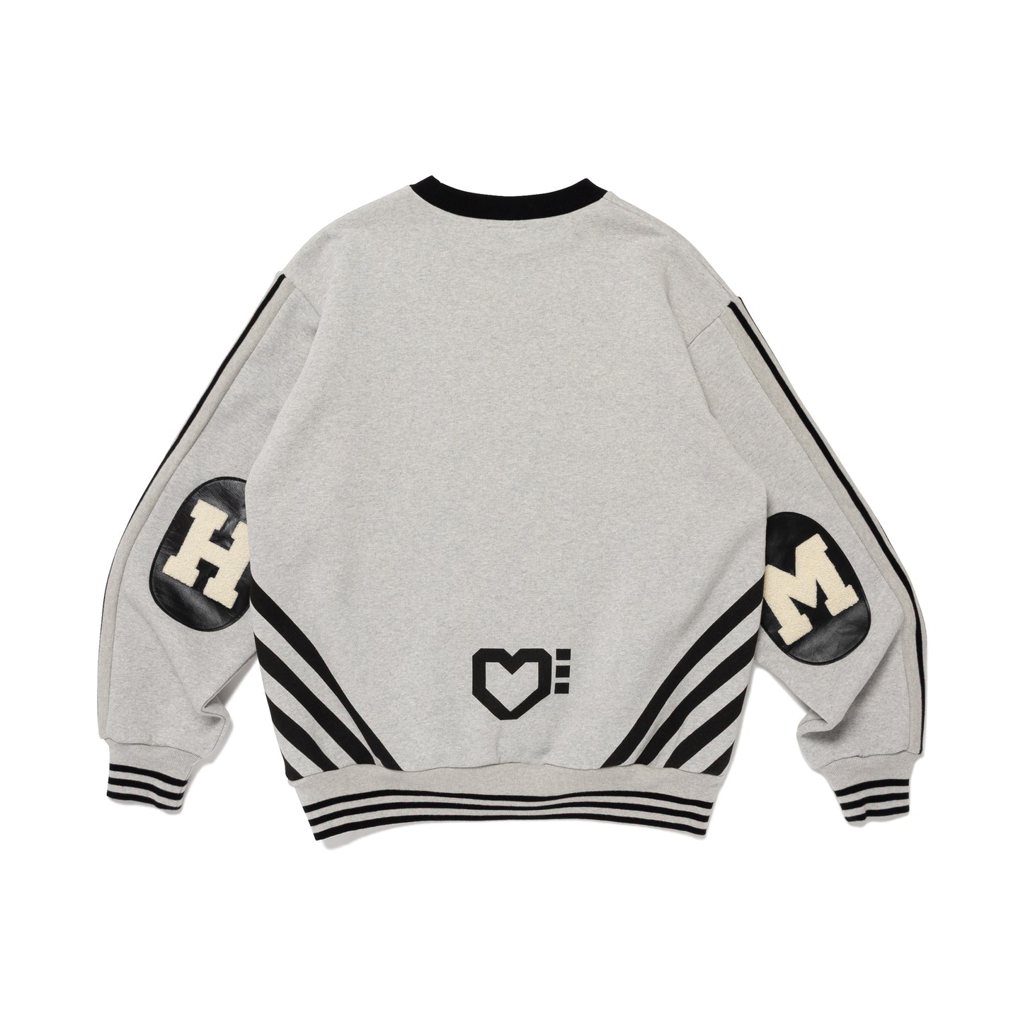 HUMAN MADE ELBOW PATCH SWEATSHIRT GY-B