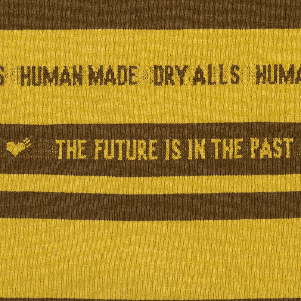 HUMAN MADE STRIPED T-SHIRT YE-C