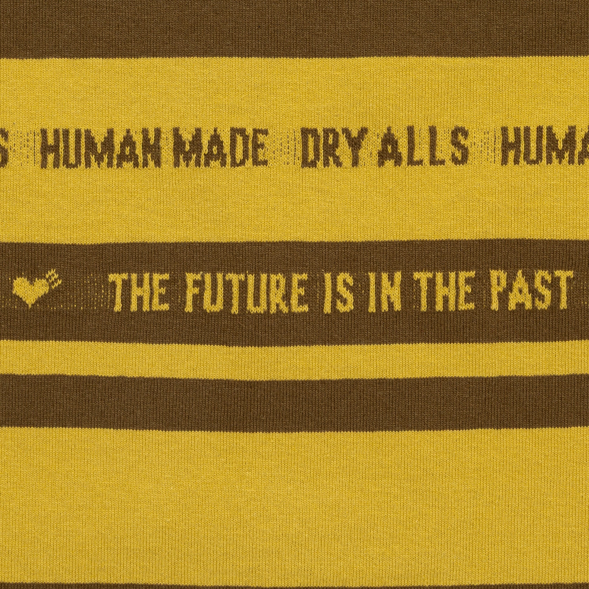 HUMAN MADE STRIPED T-SHIRT YE-C
