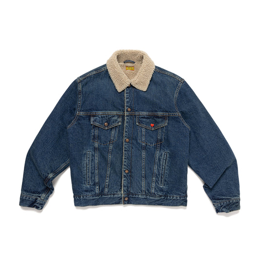 HUMAN MADE BOA LINED DENIM JACKET IN-A