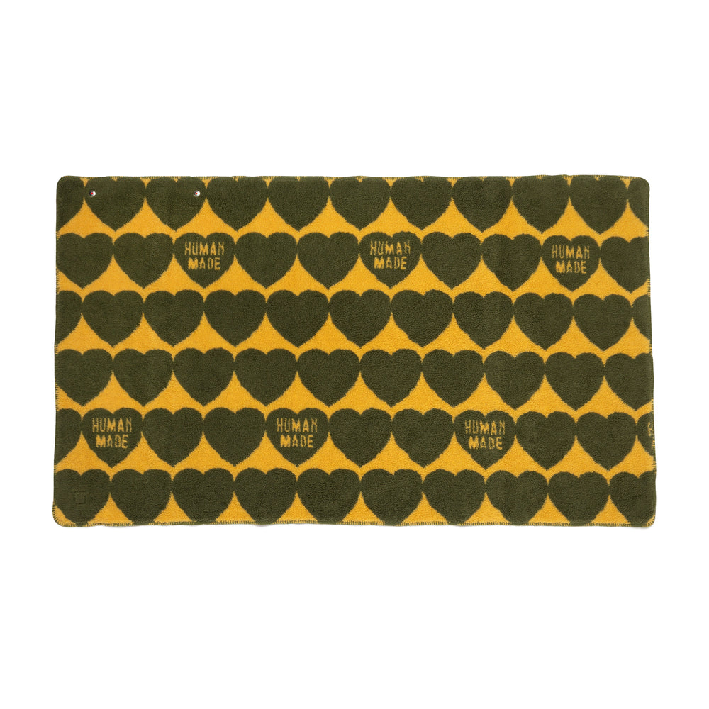 HUMAN MADE HEART FLEECE BLANKET OD-A