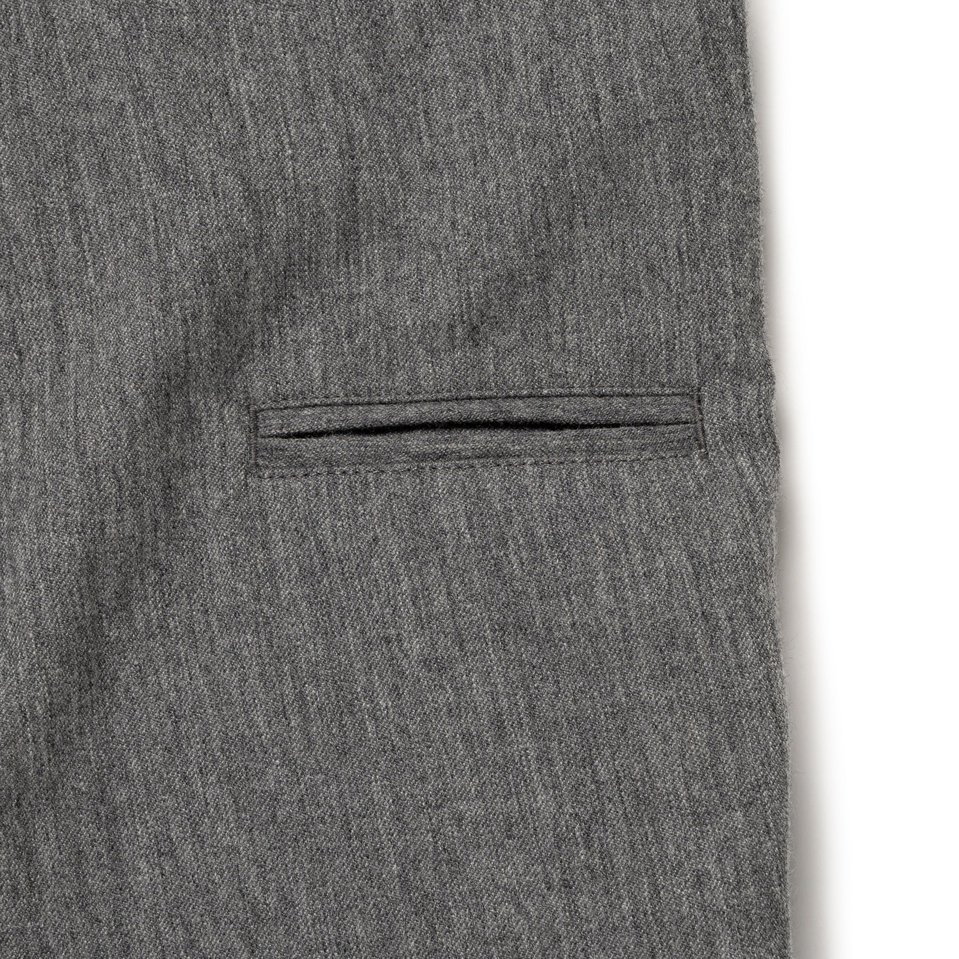 HUMAN MADE WOOL PANTS GY-G