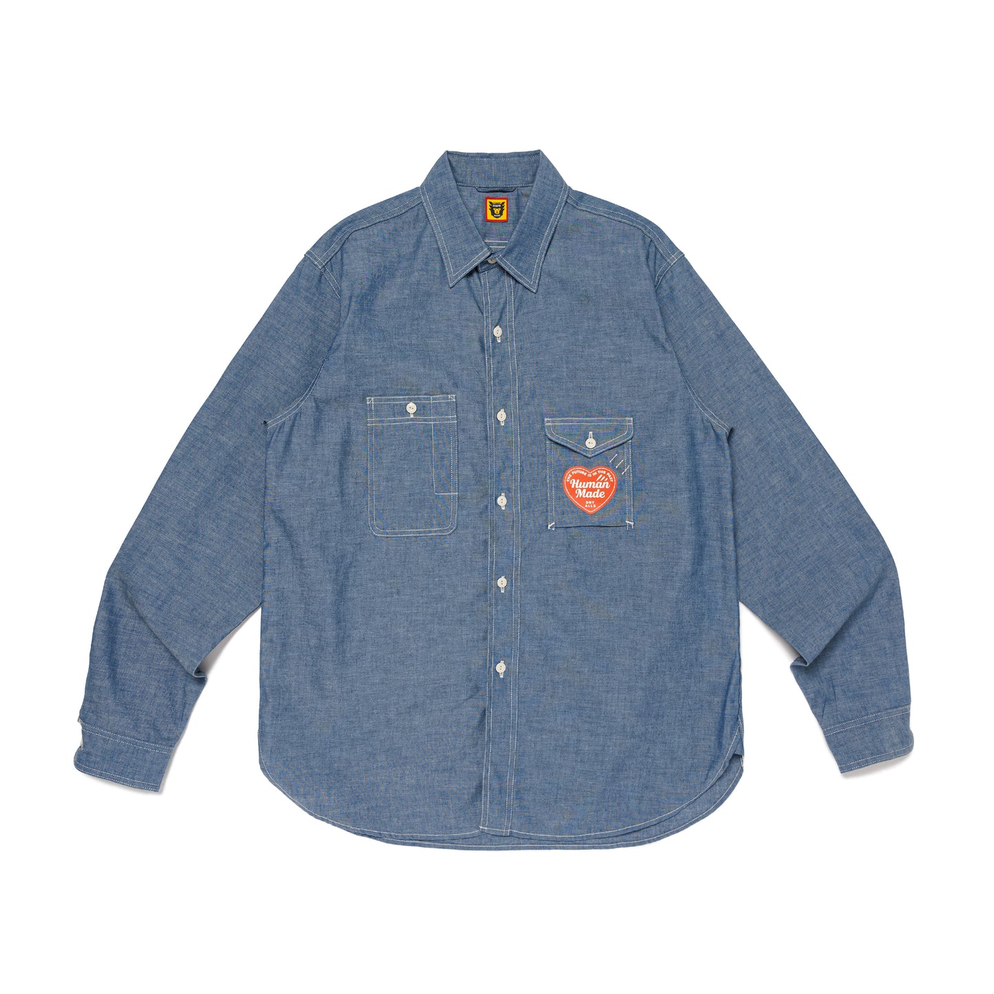 HUMAN MADE CHAMBRAY SHIRT BL-A