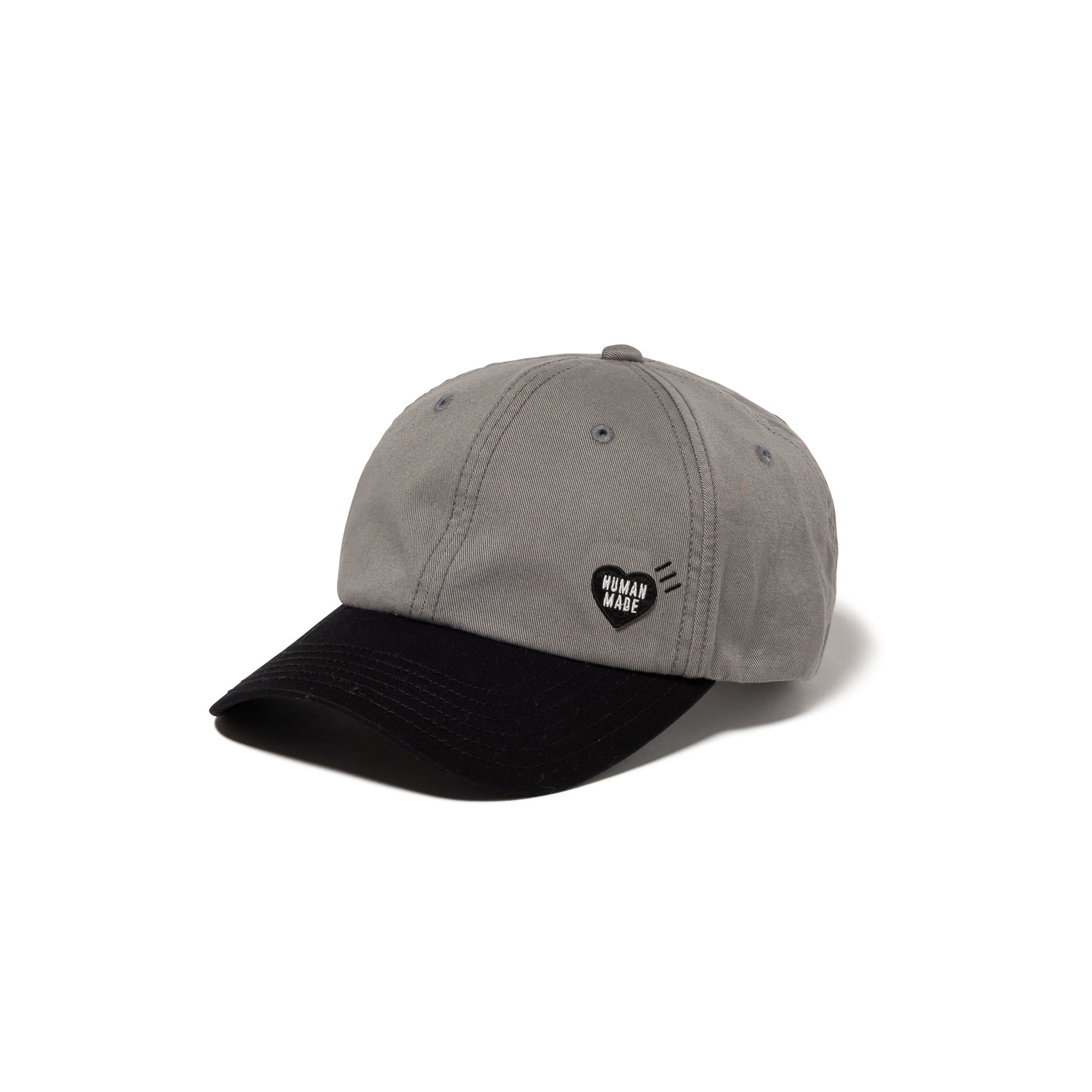 HUMAN MADE  6PANEL TWILL CAP GY-B