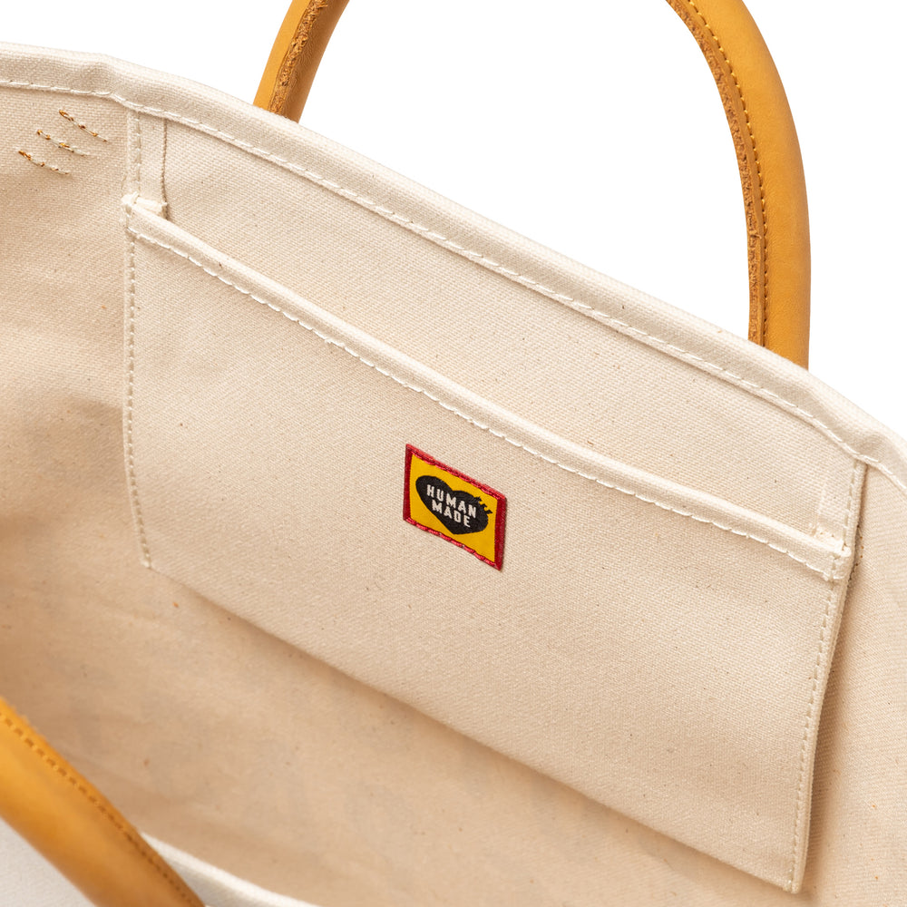 HUMAN MADE  CANVAS TOTE WH-D