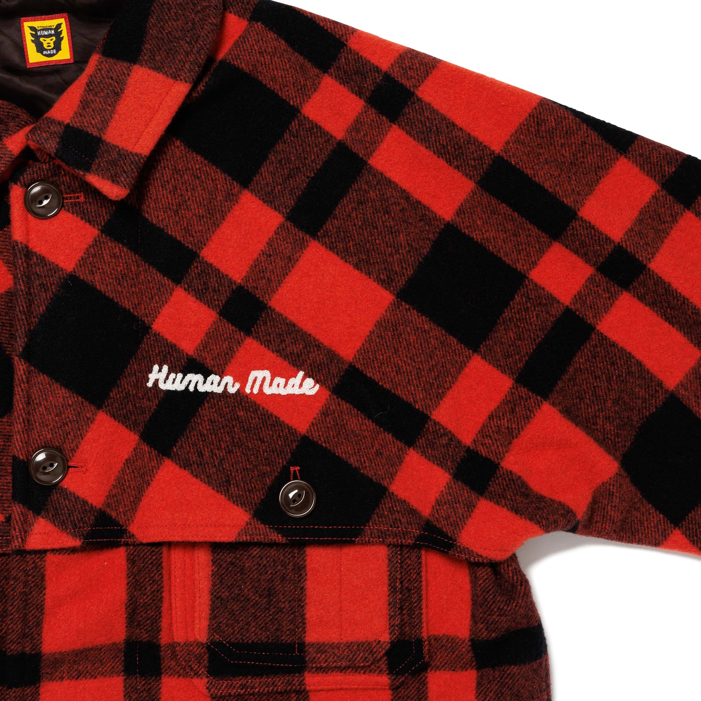 HUMAN MADE WOOL HUNTING JACKET RD-D