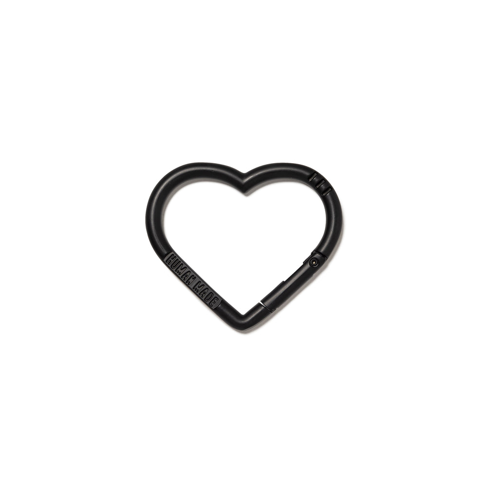 HUMAN MADE HEART CARABINER BK-A