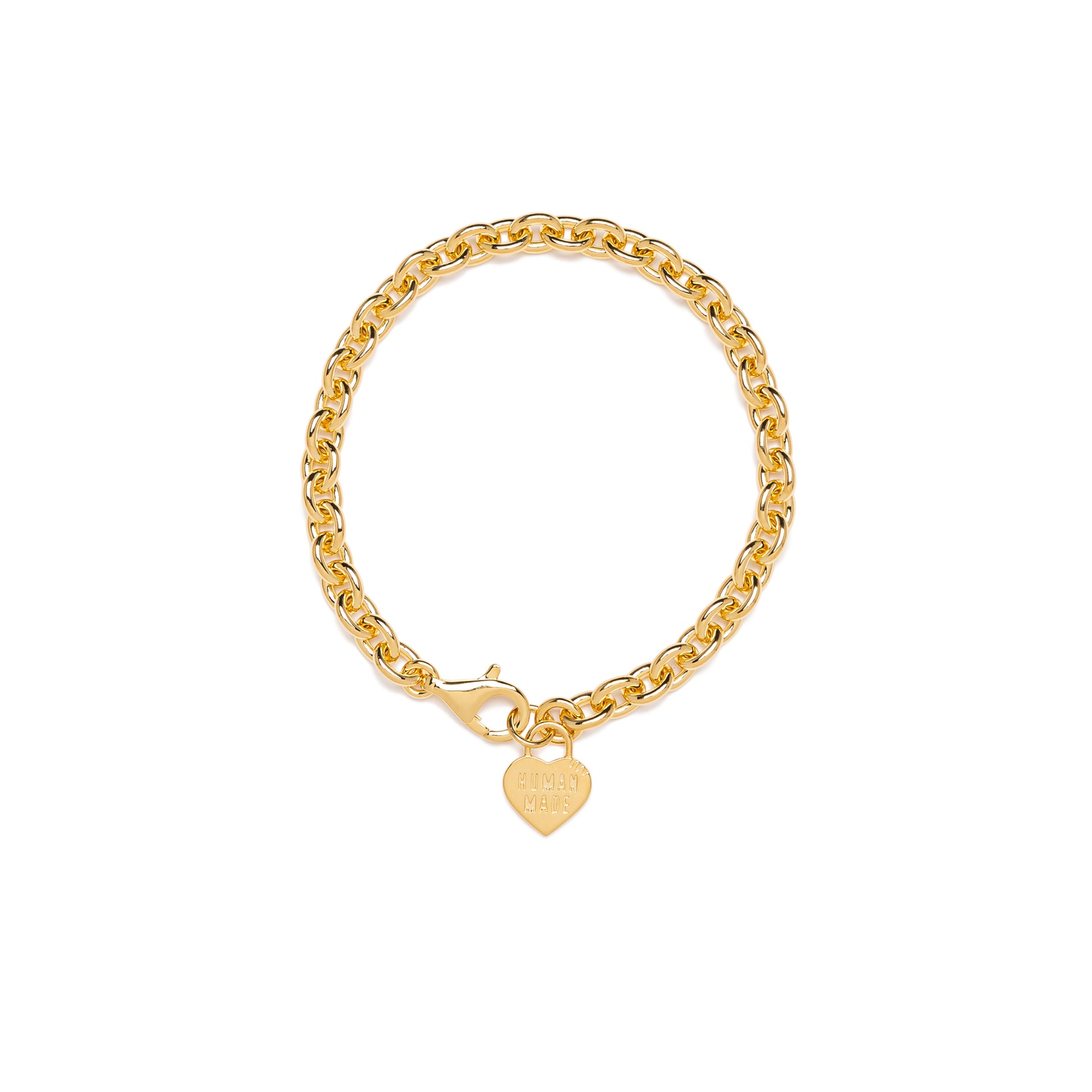 HUMAN MADE HEART SILVER BRACELET GD-B