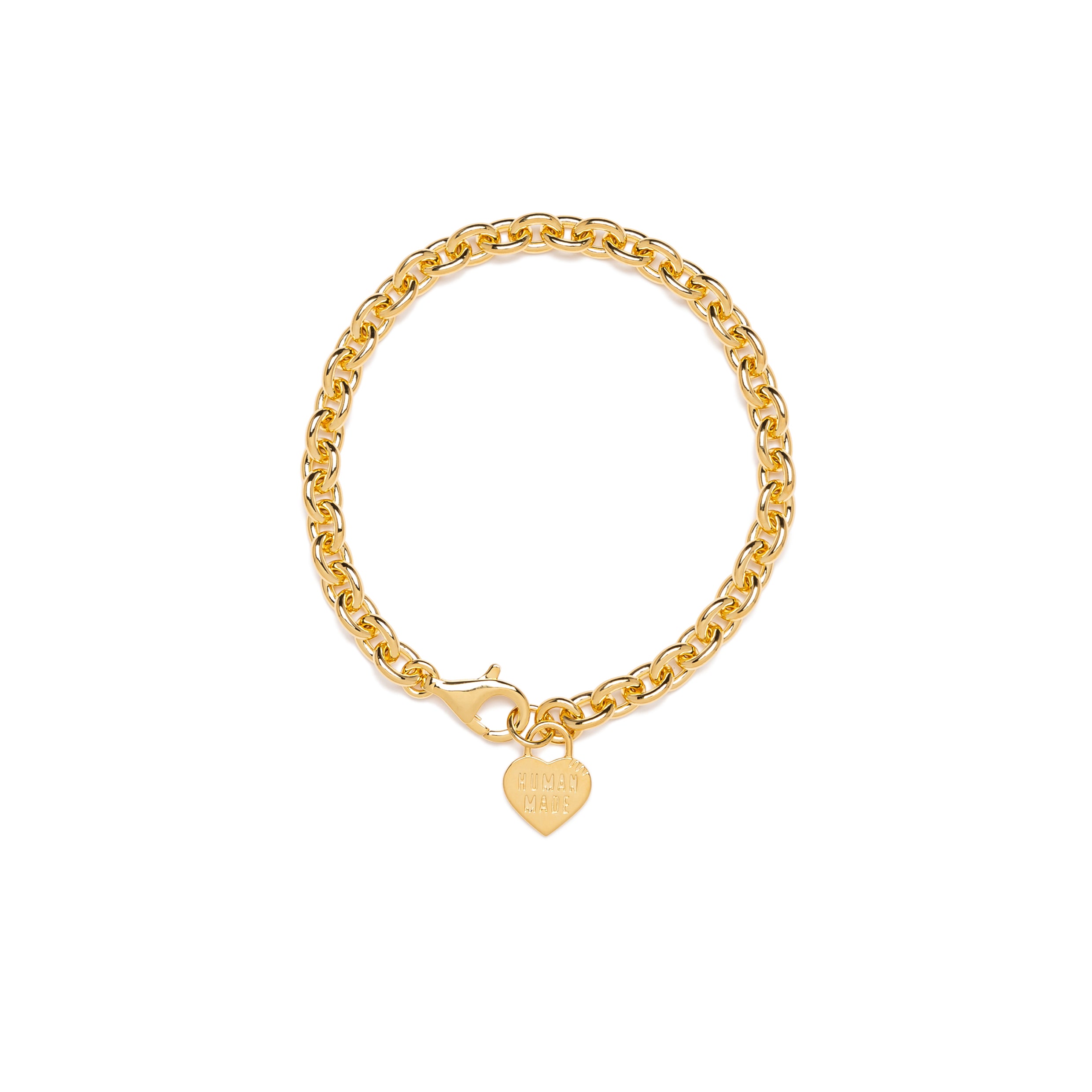 HUMAN MADE HEART SILVER BRACELET – HUMAN MADE Inc.