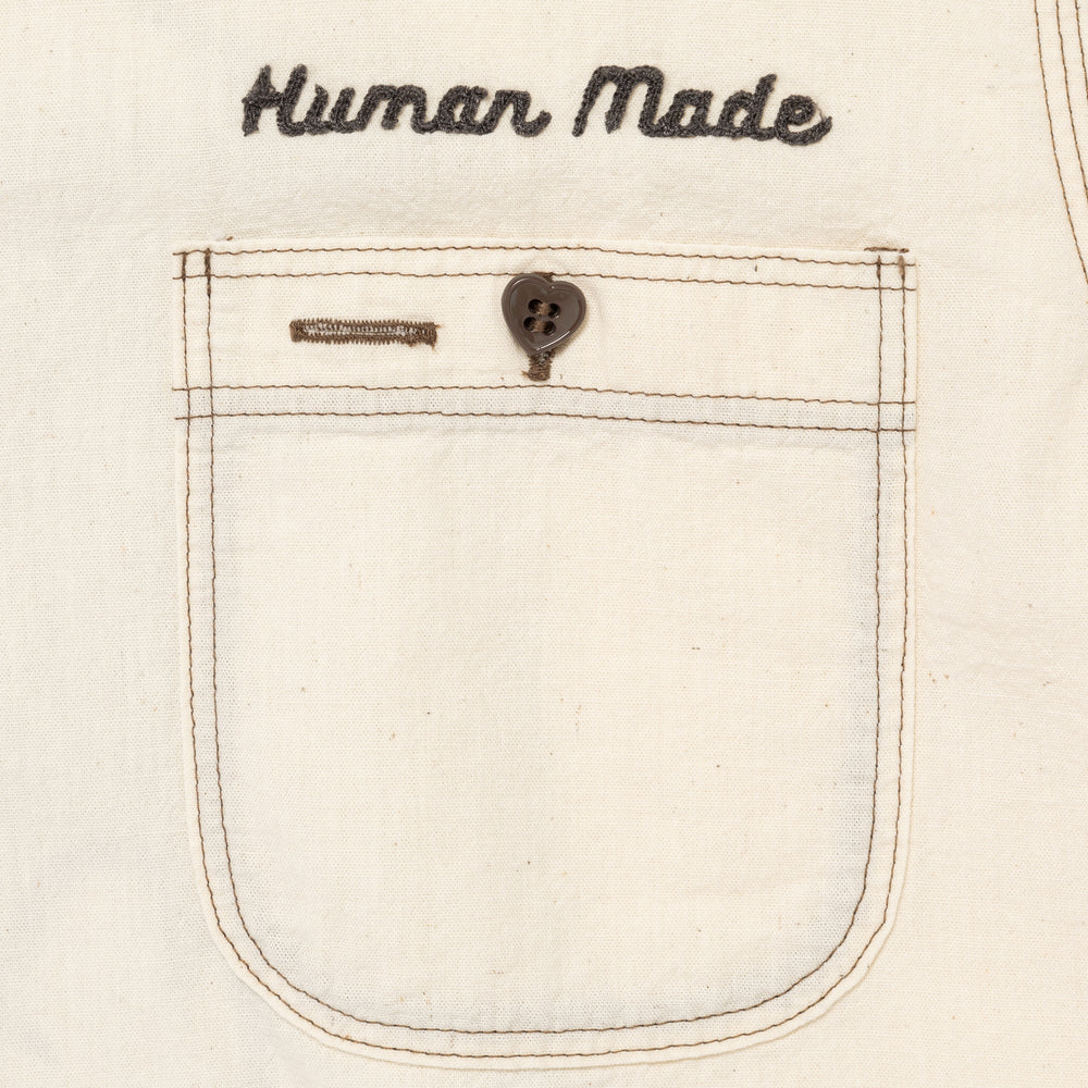 HUMAN MADE CHAMBRAY S_S SHIRT BG-C
