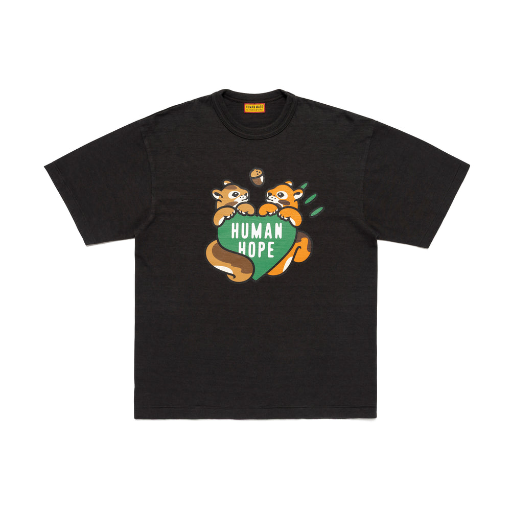 HUMAN MADE HUMAN HOPE GRAPHIC T-SHIRT BK-A