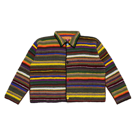 CPFM CROCHET KNIT CARDIGAN OD-A