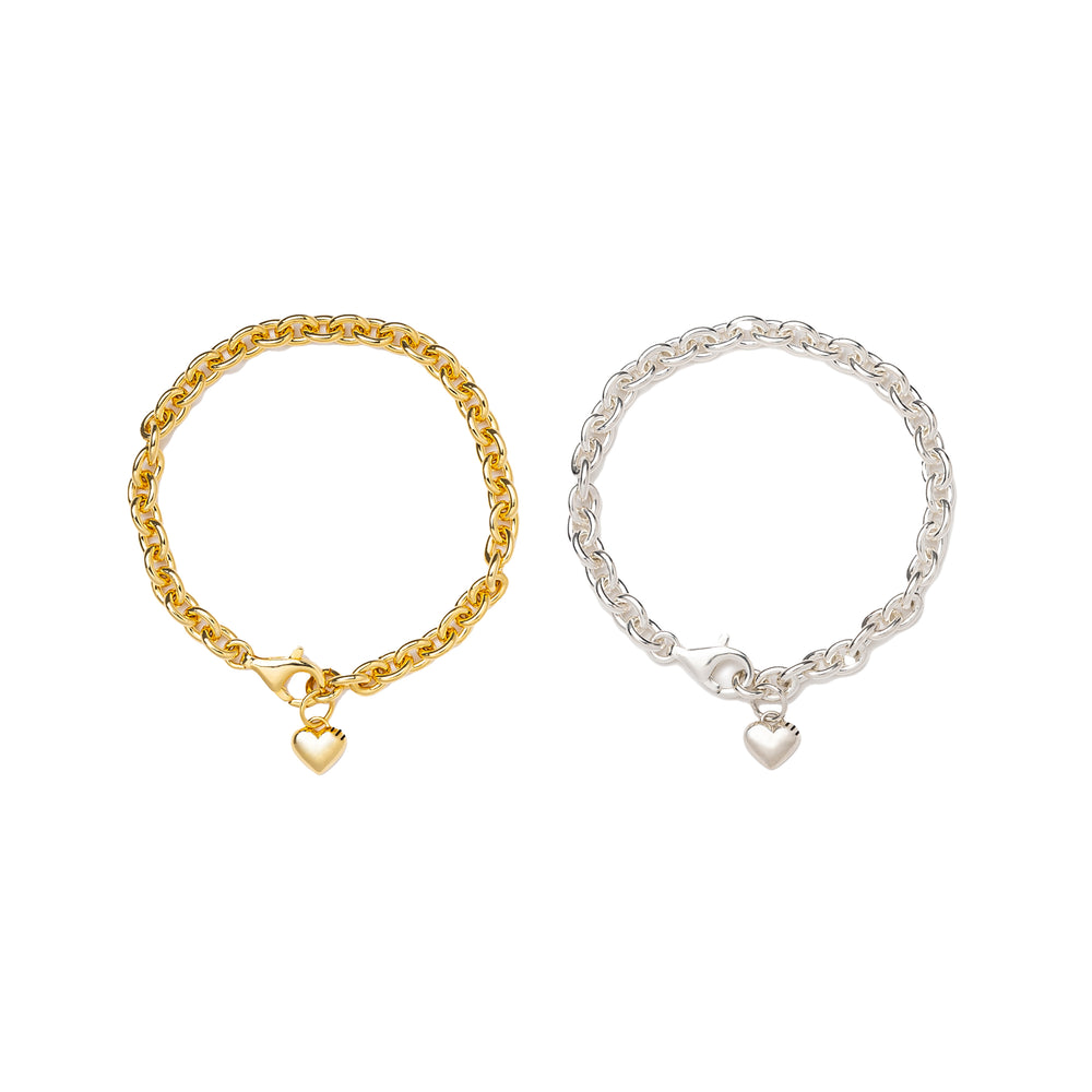 優先配送 SILVER HEART MADE HUMAN BRACELET Inc. MADE HUMAN – アクセサリー