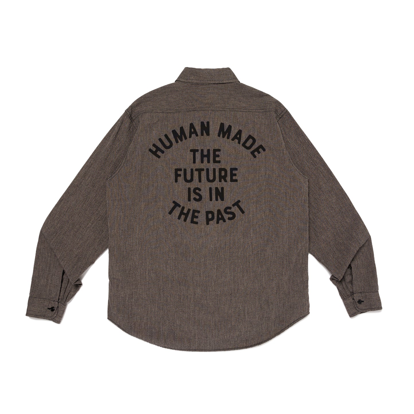 HUMAN MADE SALT & PEPPER WORK SHIRT CH-B