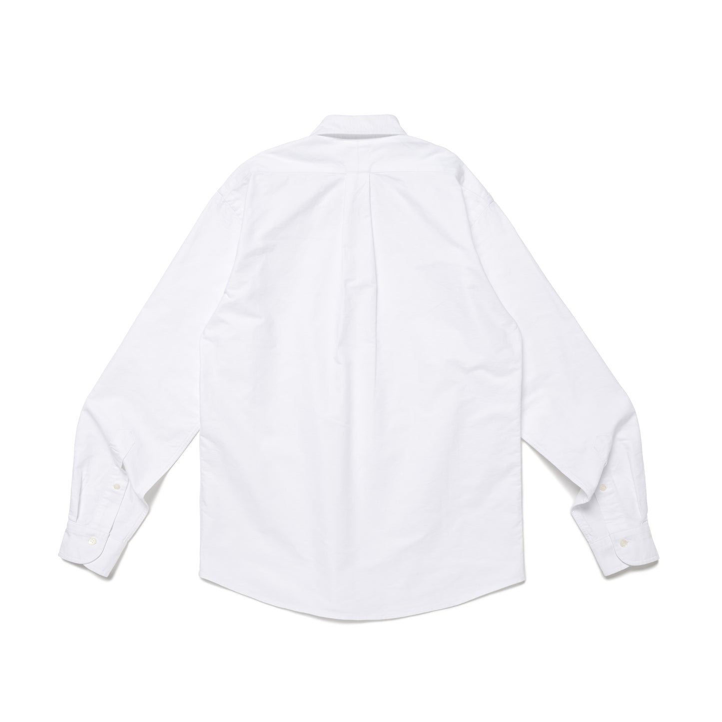 HUMAN MADE OXFORD BD L_S SHIRT WH-B