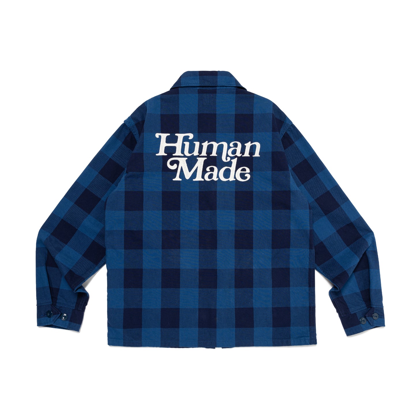 HUMAN MADE ZIP-UP JACKET BL-B