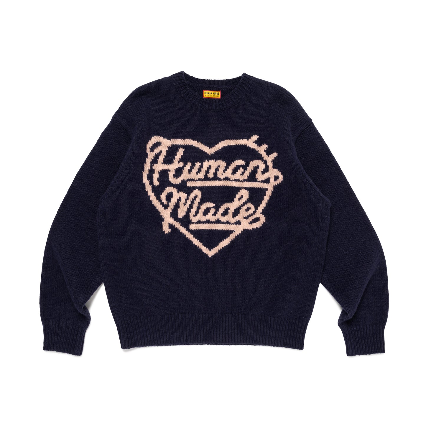 HUMAN MADE HEART KNIT SWEATER NY-A
