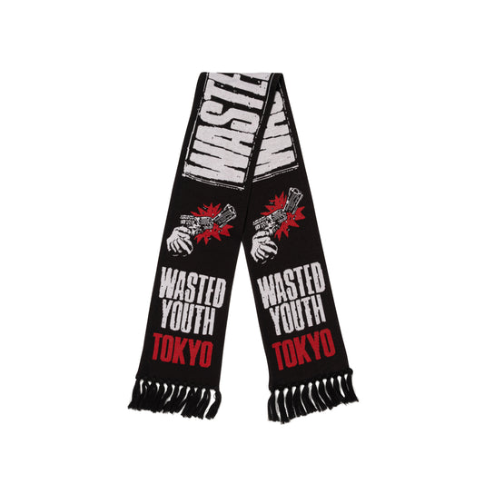 WASTED YOUTH FOOTBALL MUFFLER BK-A