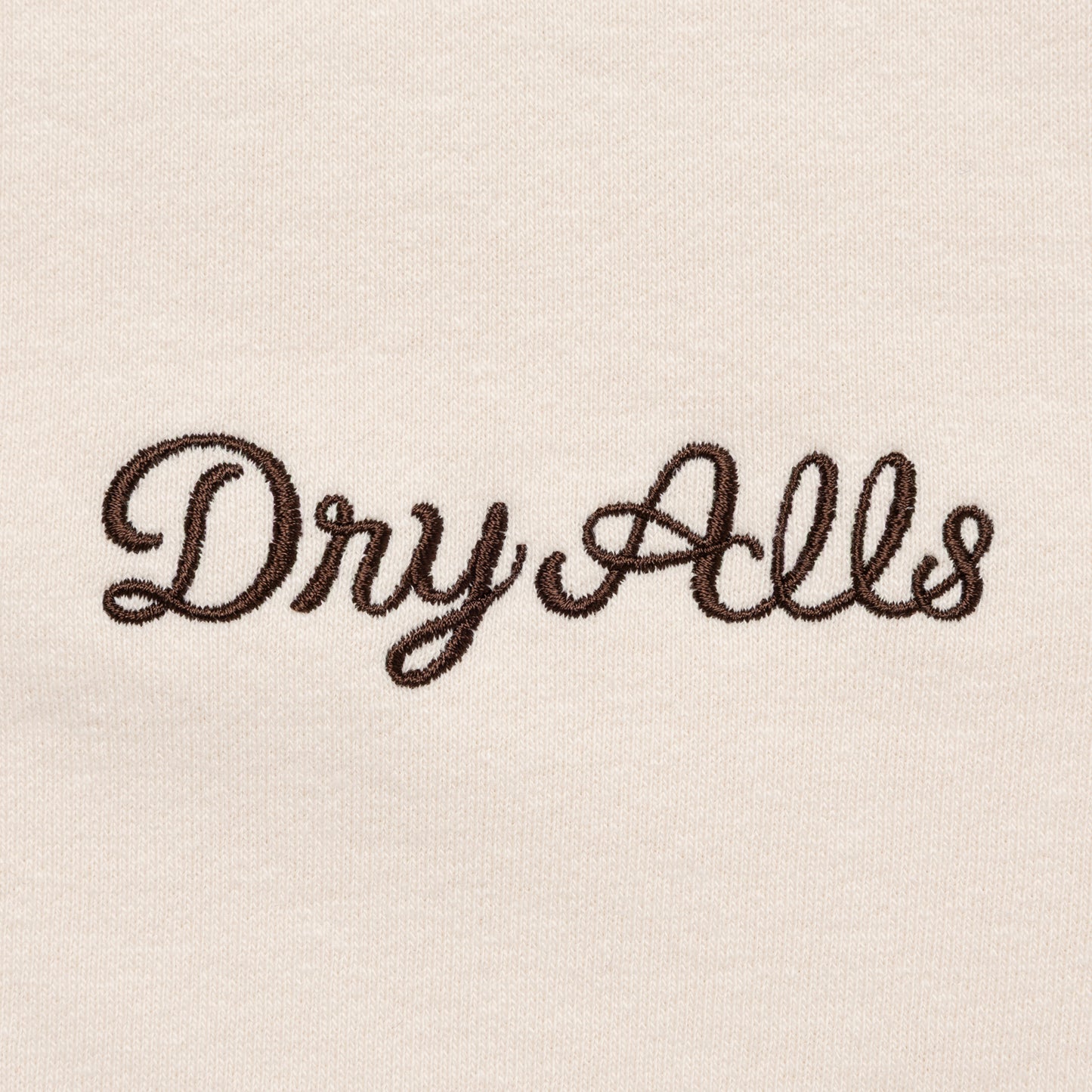 HUMAN MADE  HENLEY NECK SWEATSHIRT WH-D