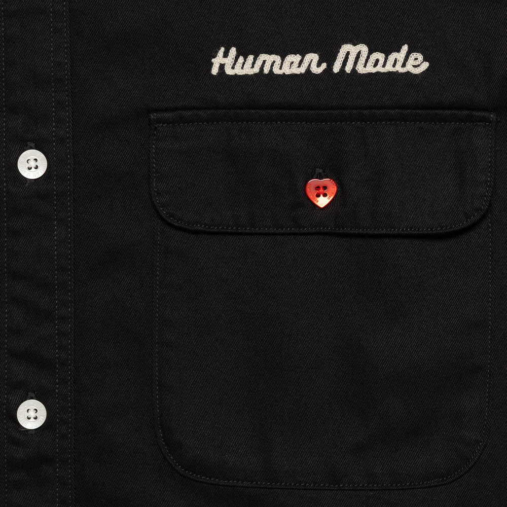 HUMAN MADE OVERSIZED SHIRT BK-C