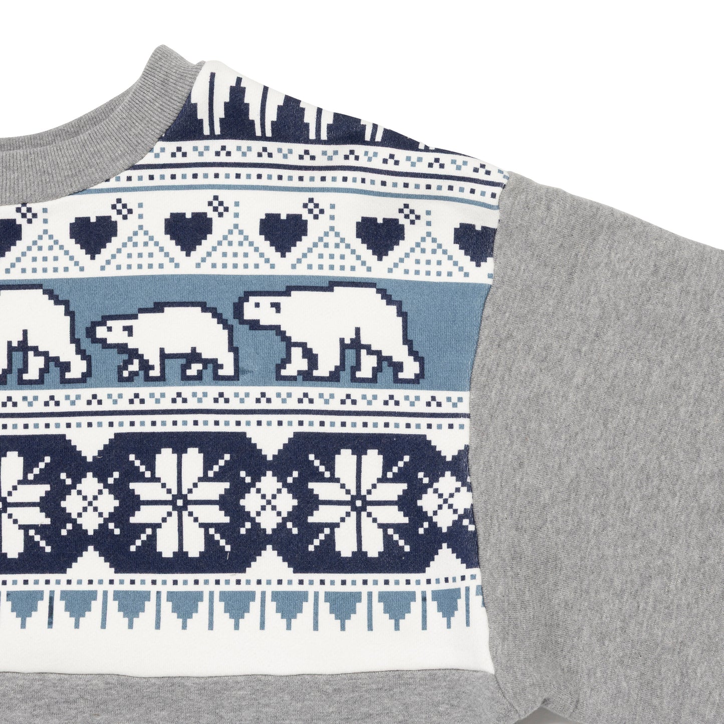 HUMAN MADE SNOWFLAKES SWEATSHIRT GY-C