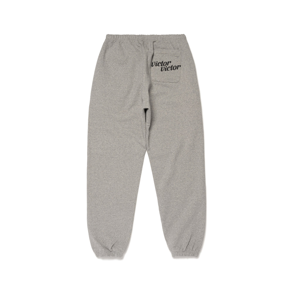 VICTOR VICTOR HEAVYWEIGHT SWEAT PANTS GY-B