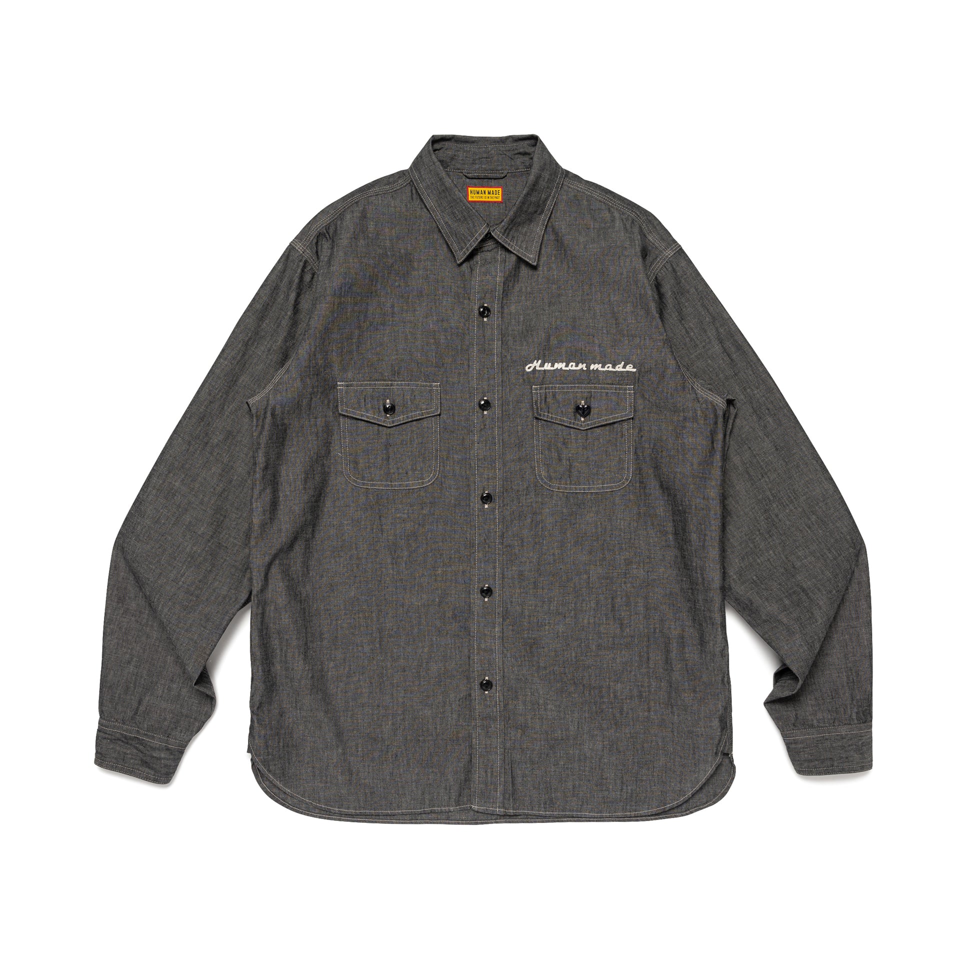 HUMAN MADE  CHAMBRAY SHIRT BK-A