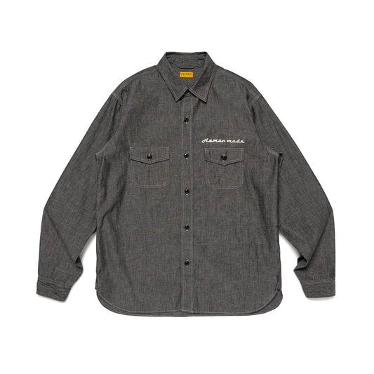 HUMAN MADE  CHAMBRAY SHIRT BK-A