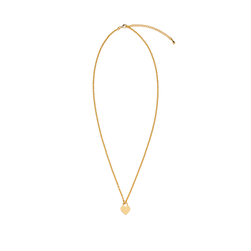 HUMAN MADE HEART SILVER NECKLACE GD-B