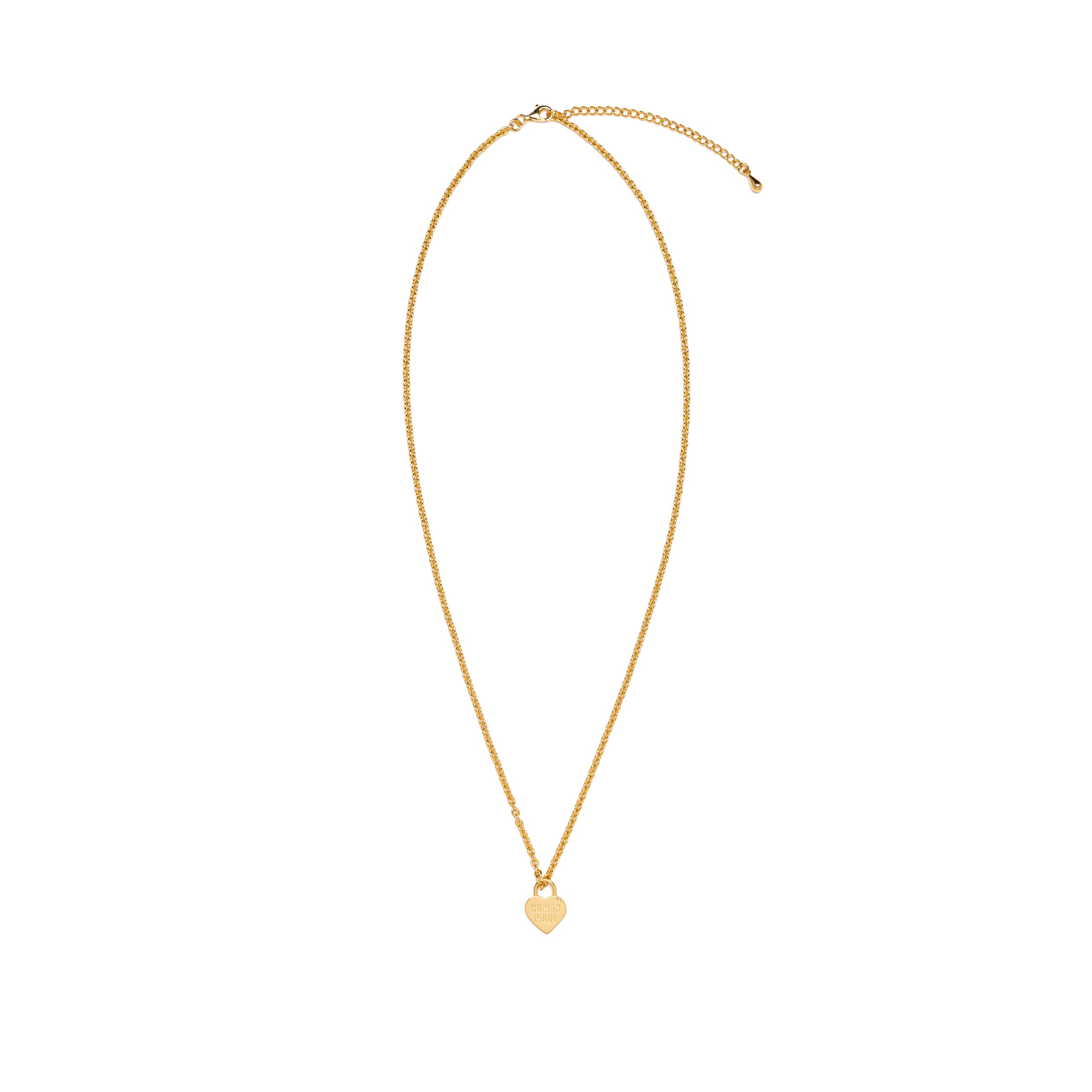 HUMAN MADE HEART SILVER NECKLACE – HUMAN MADE Inc.