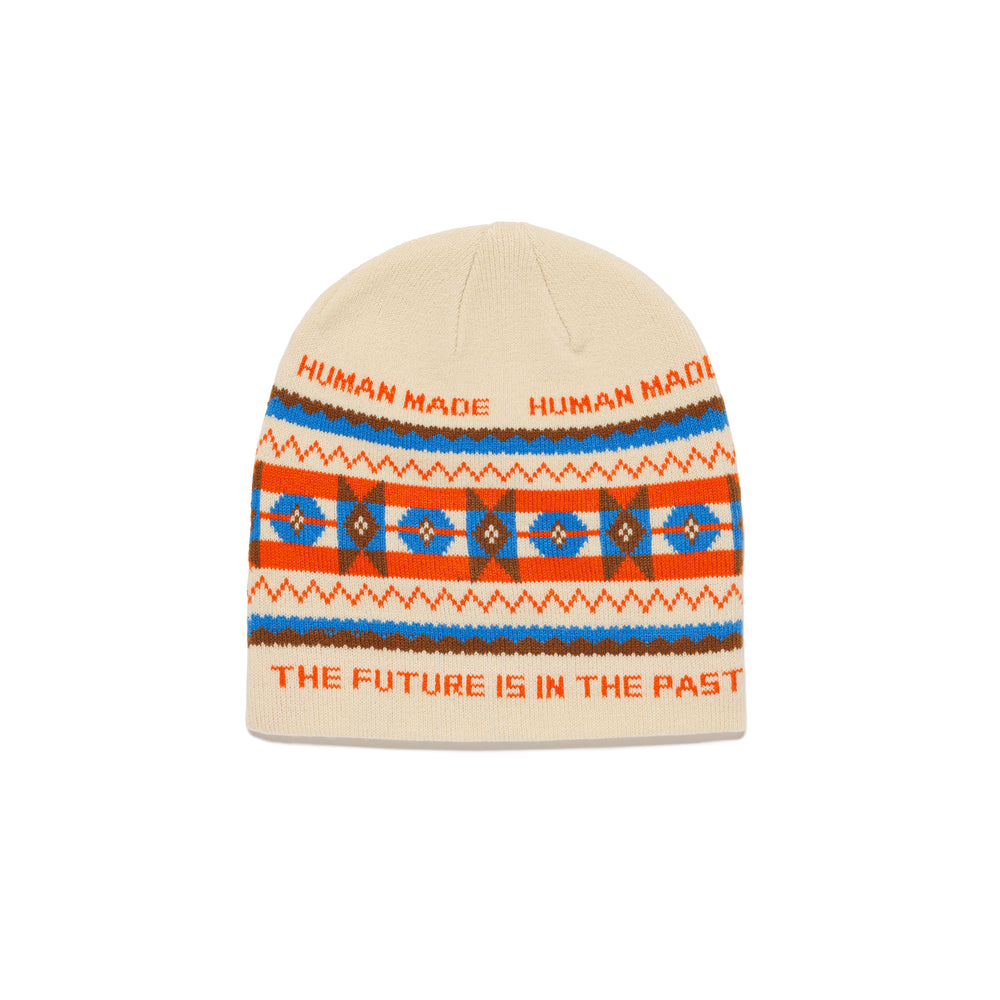 HUMAN MADE JACQUARD BEANIE WH-A