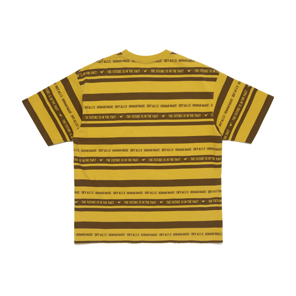 HUMAN MADE STRIPED T-SHIRT YE-B