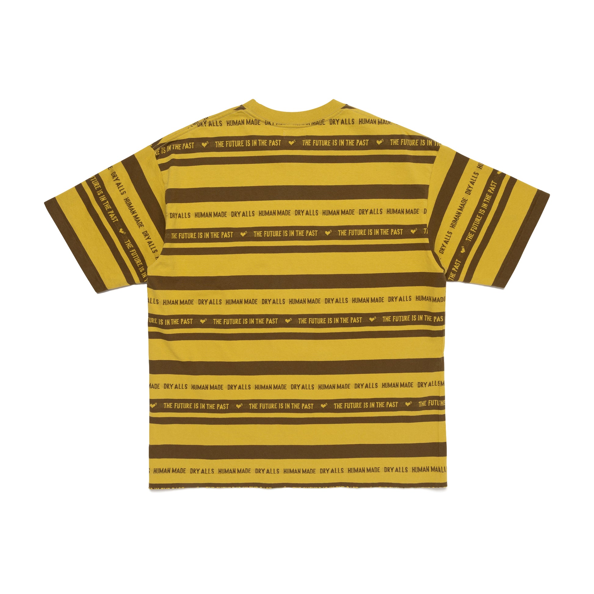 HUMAN MADE STRIPED T-SHIRT YE-B