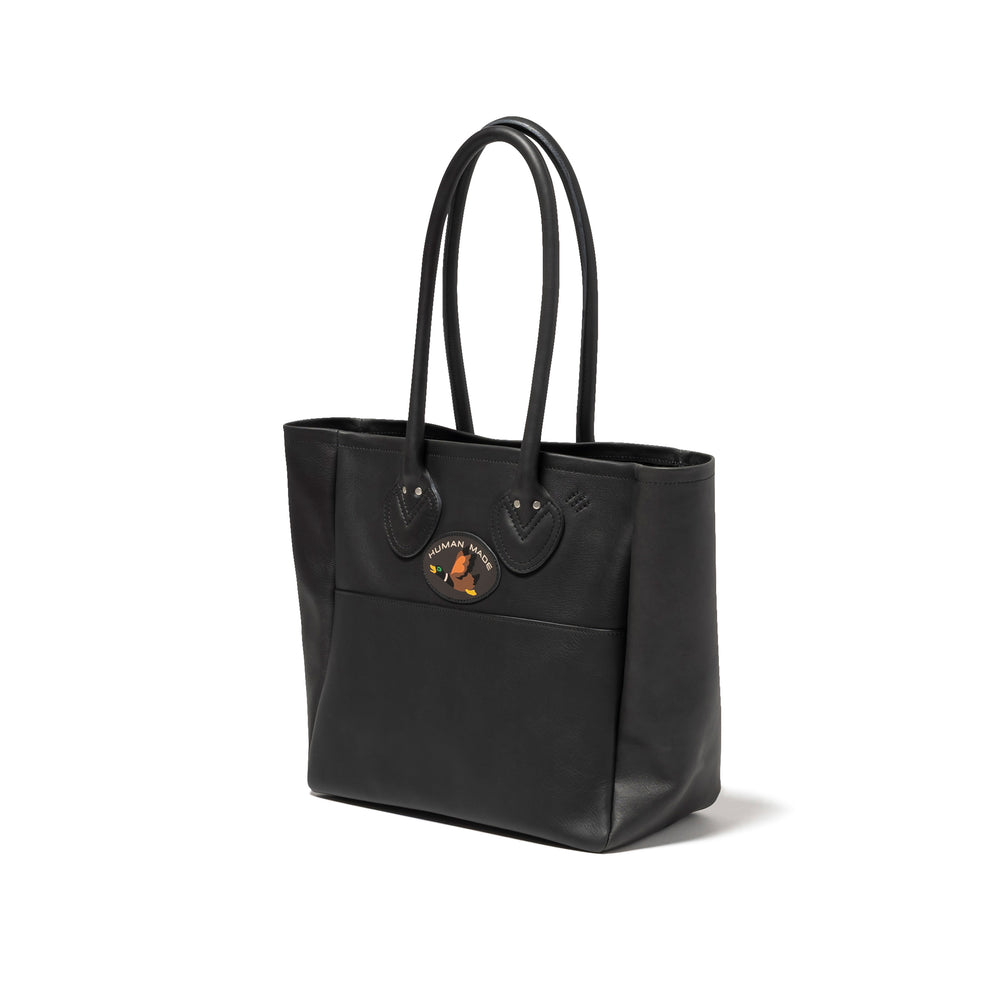 HUMAN MADE LEATHER TOTE BK-C