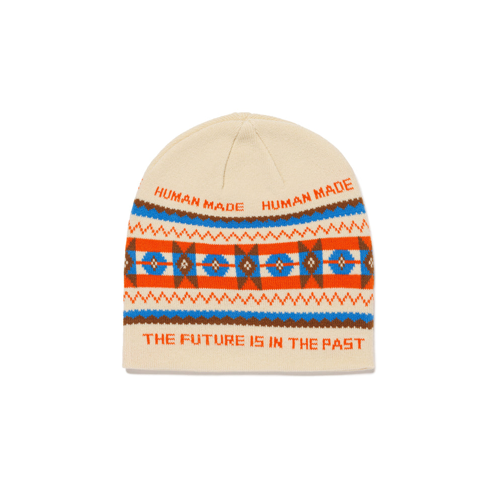 HUMAN MADE JACQUARD BEANIE WH-B