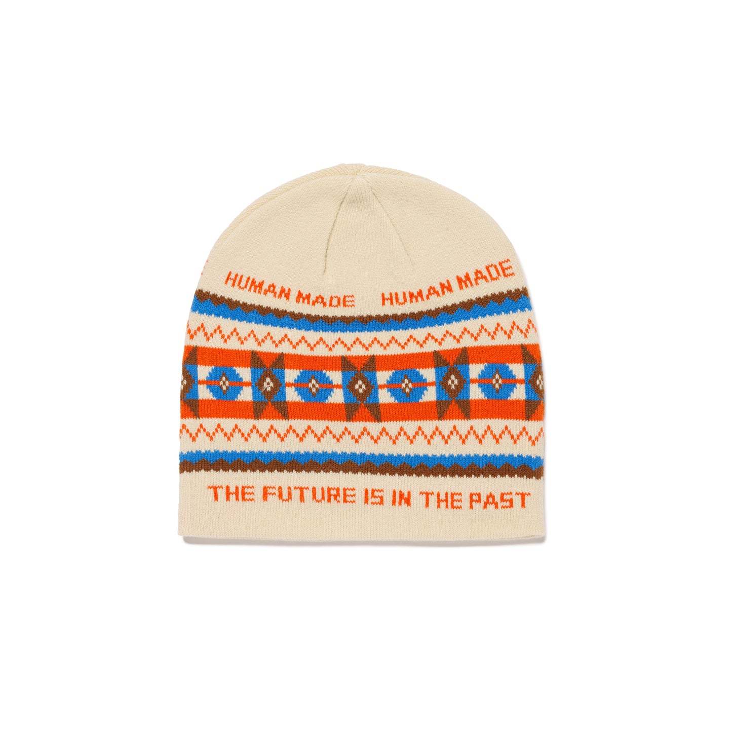 HUMAN MADE JACQUARD BEANIE WH-B