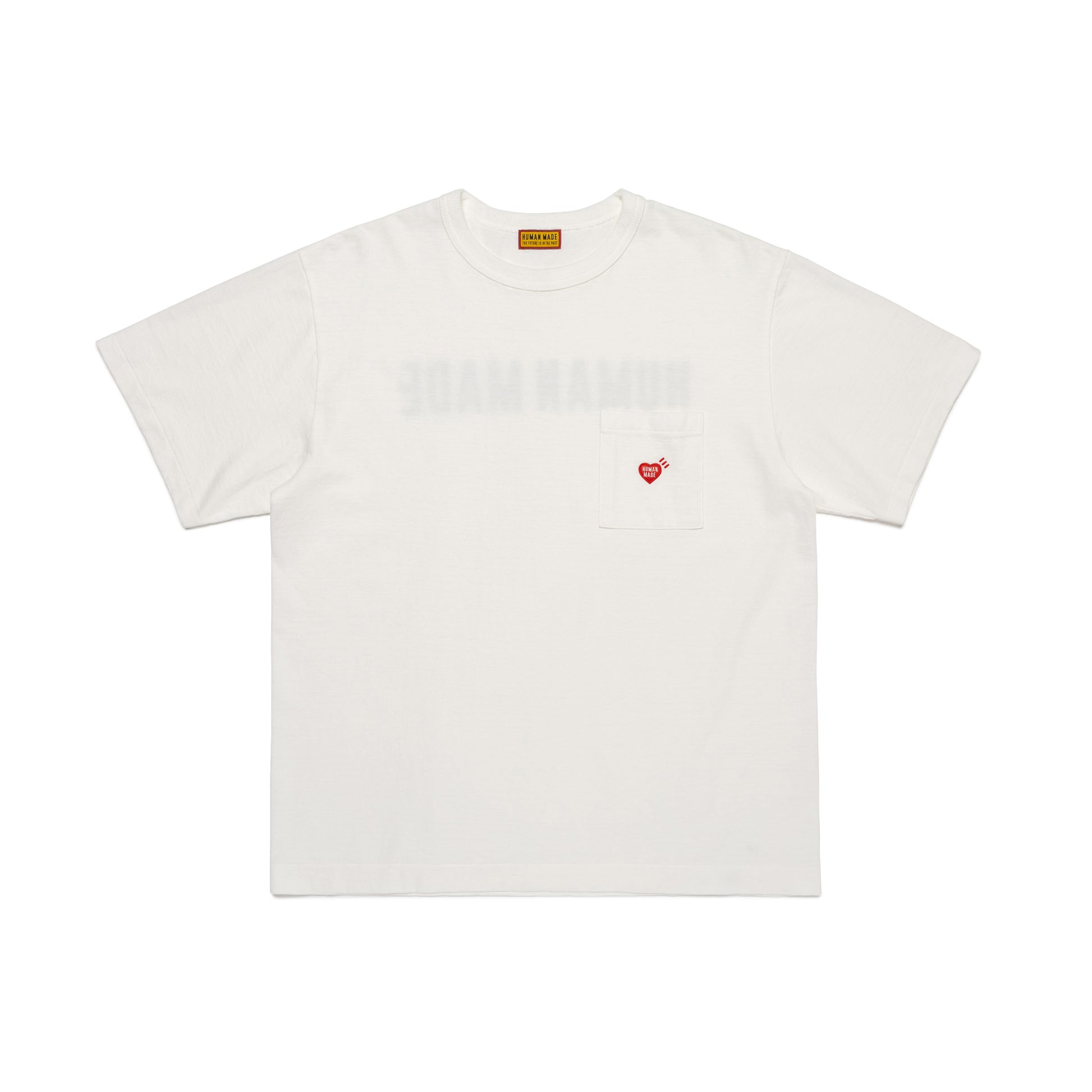 HUMAN MADE HEART POCKET T-SHIRT WH-A