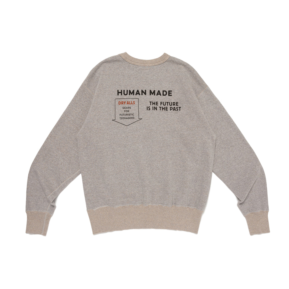 HUMAN MADE  BEATLES TSURIAMI SWEATSHIRT GY-B