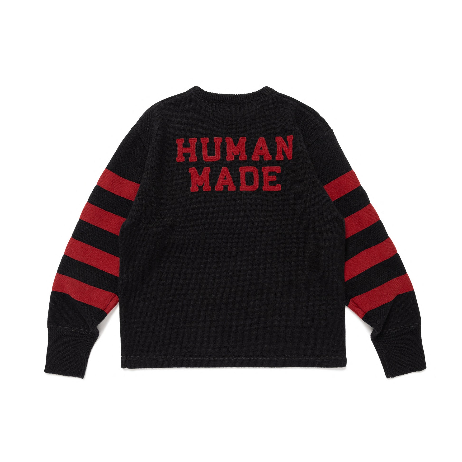 HUMAN MADE SPORTS KNIT SWEATER BK-B