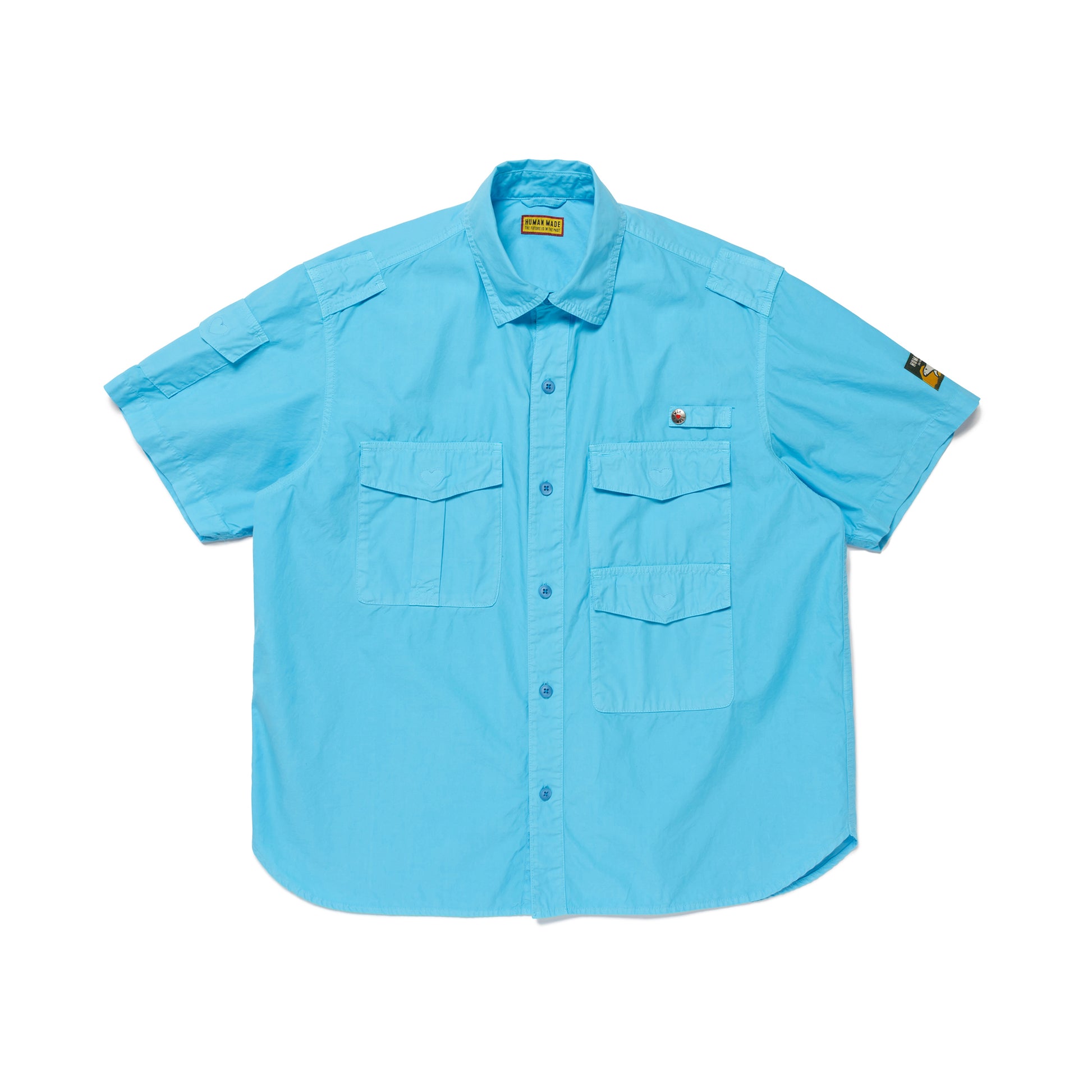 HUMAN MADE FISHING SHIRT BL-A