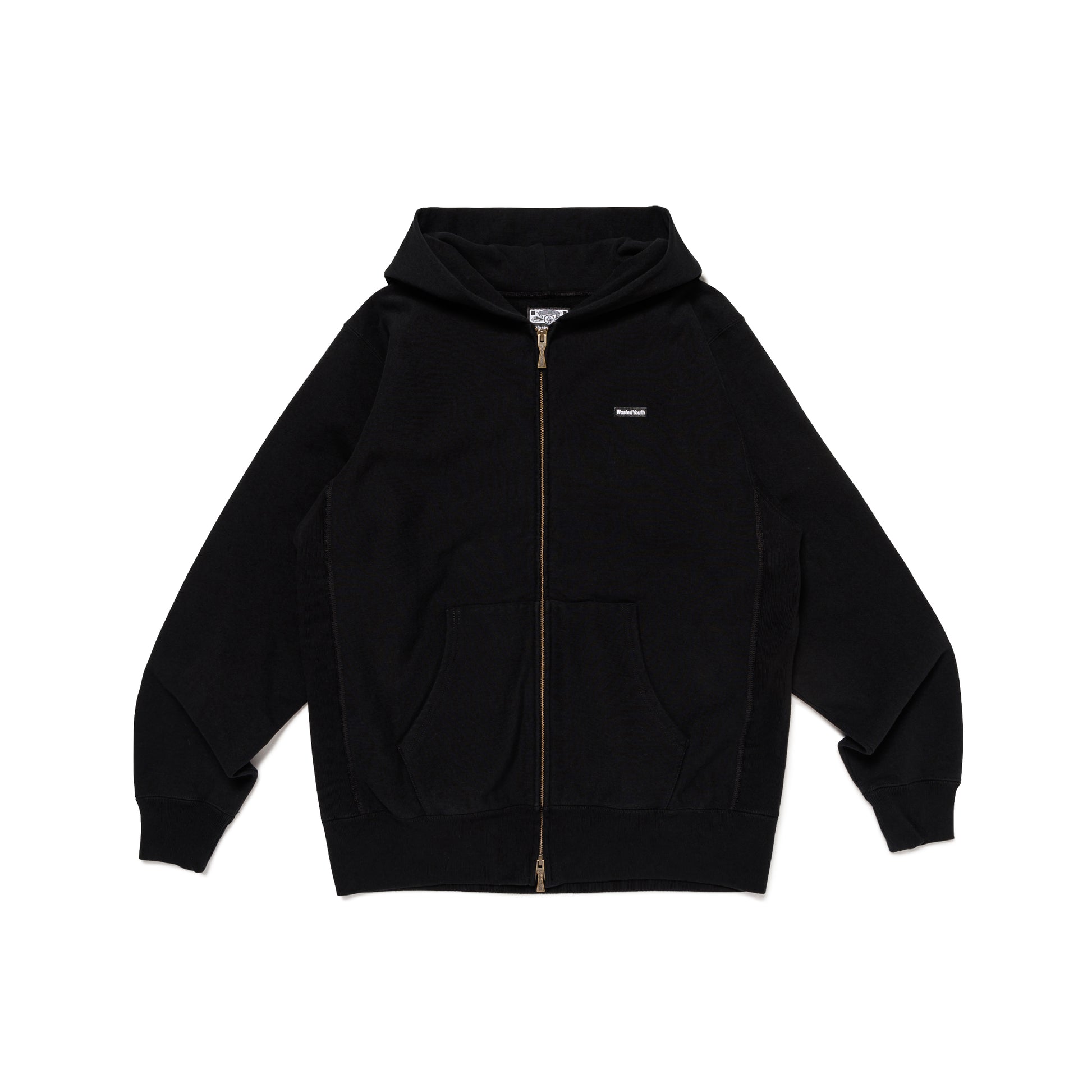 WASTED YOUTH HEAVY WEIGHT ZIP HOODIE 1-A