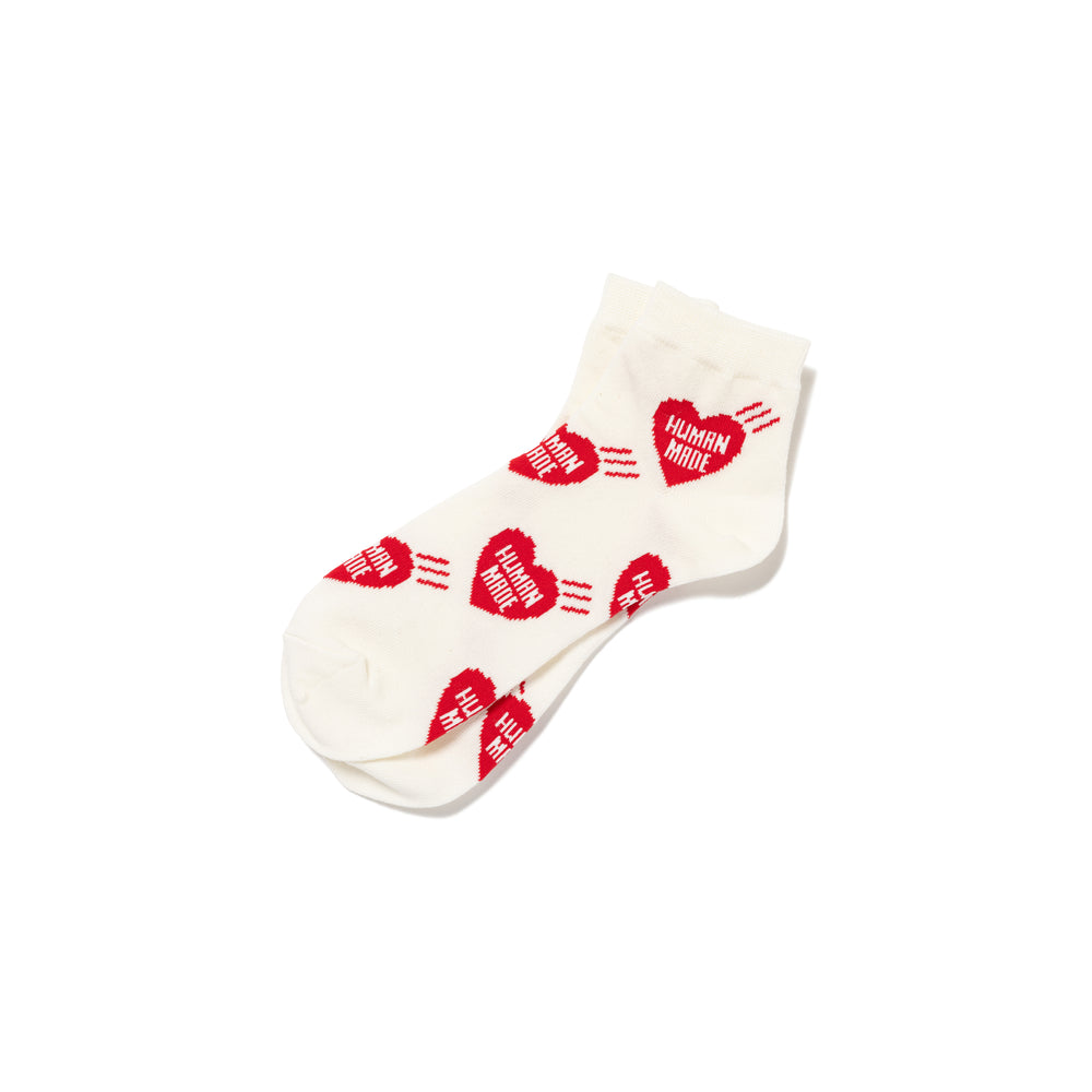 HUMAN MADE HEART SHORT SOCKSWH-A