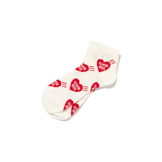HUMAN MADE HEART SHORT SOCKSWH-A