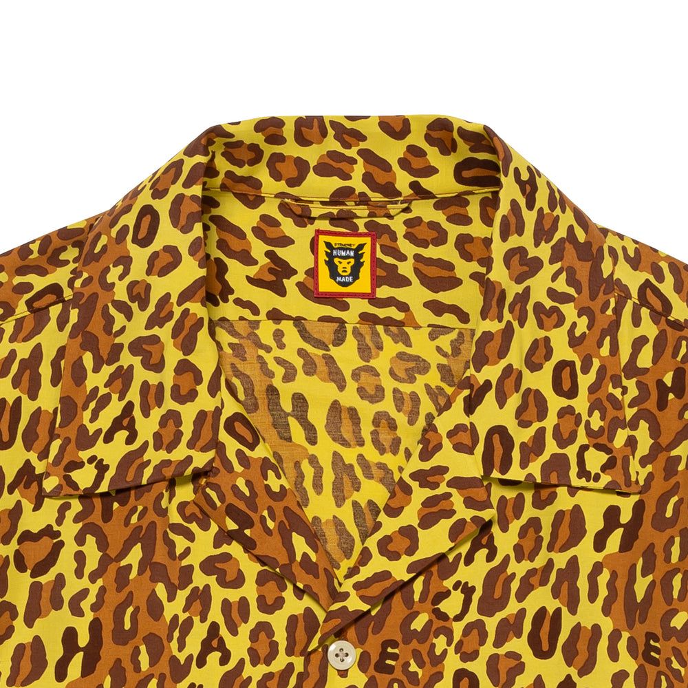 HUMAN MADE LEOPARD ALOHA SHIRT YE-C