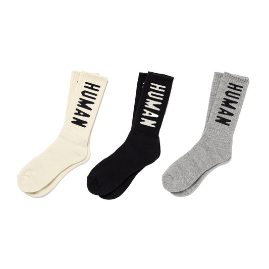 HUMAN MADE HM LOGO SOCKS 1-A